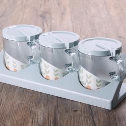 輕語(yǔ)三格調(diào)味盒（簡(jiǎn)裝）