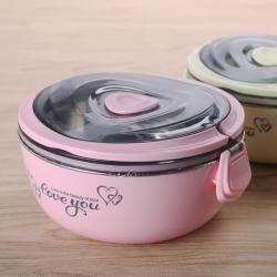 愛(ài)心小號(hào)不銹鋼便當(dāng)盒