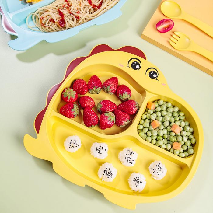 小萌龍兒童餐盤(pán)/套裝