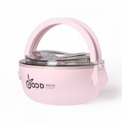 心形竹纖維小號便當(dāng)盒