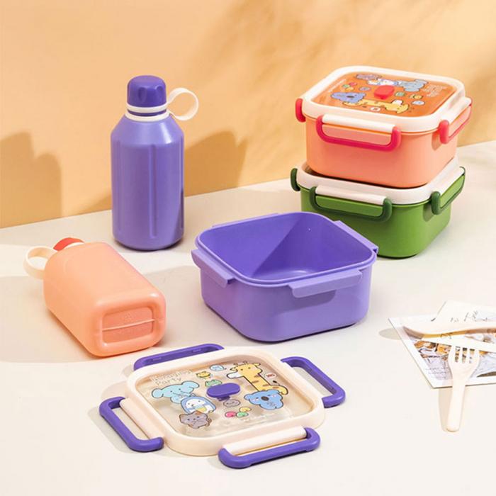 尚趣正方單層飯盒(100