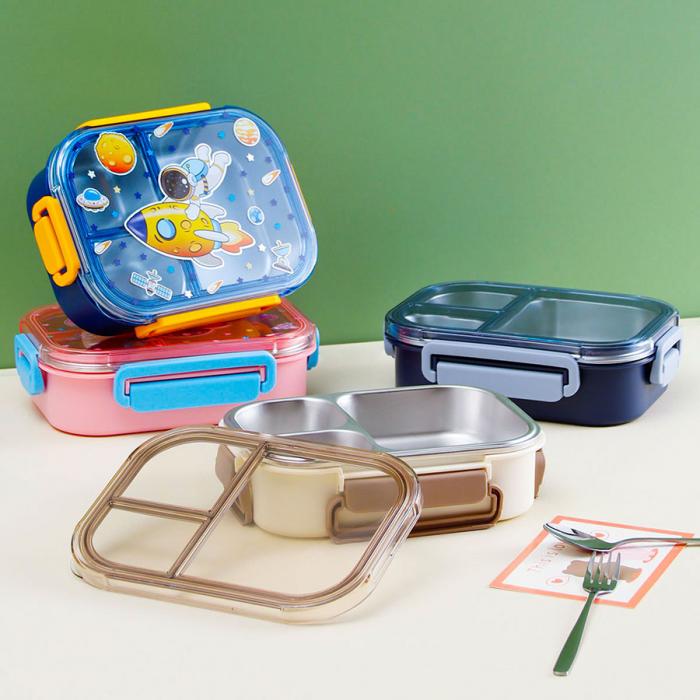 悠悅星光三格便當盒(840ml)